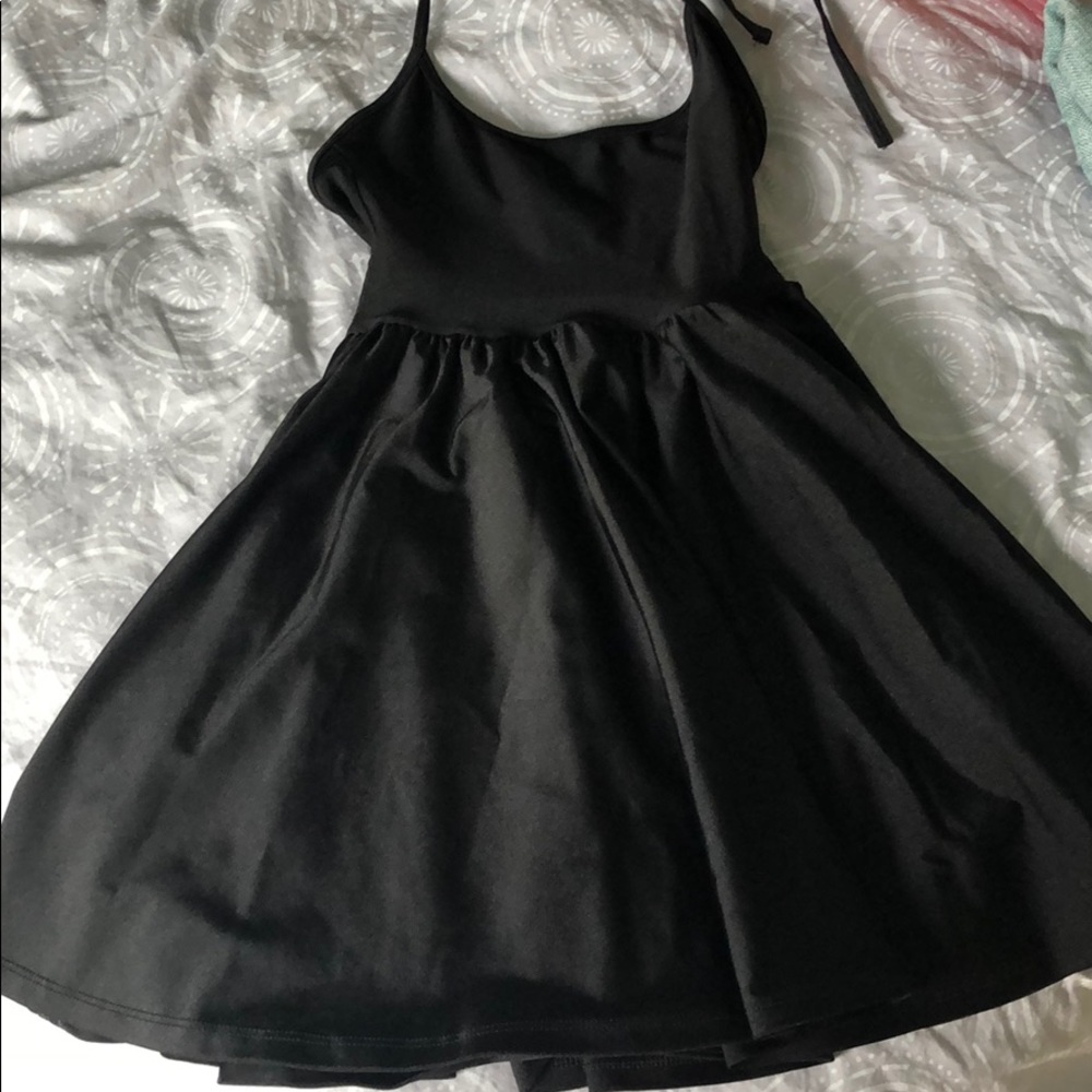 American Apparel black spandex dress xs